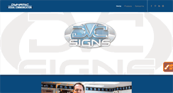 Desktop Screenshot of dvcsigns.com